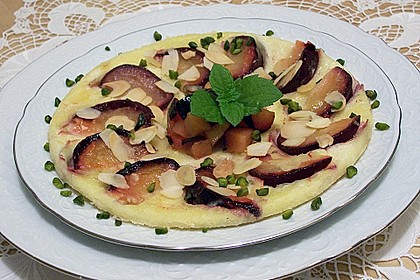 Pflaumen - Pfannkuchen