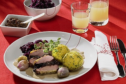 Entenbrust - Rollbraten