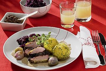 Entenbrust - Rollbraten