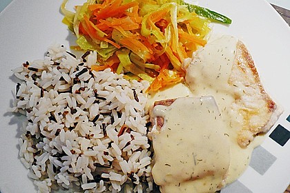 Dorsch in Senfsauce 1