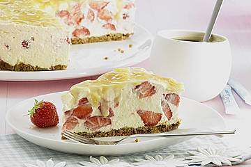 Erdbeer - Karamell - Torte