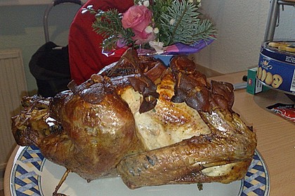 Gefüllte Weihnachtspute 3