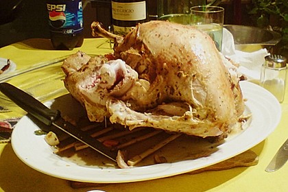 Gefüllte Weihnachtspute 5