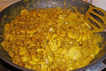 Curry Geschnetzeltes 1