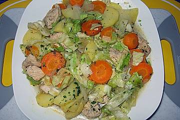 Möhren - Schichteintopf