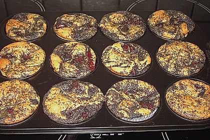 Mohn - Muffins 1