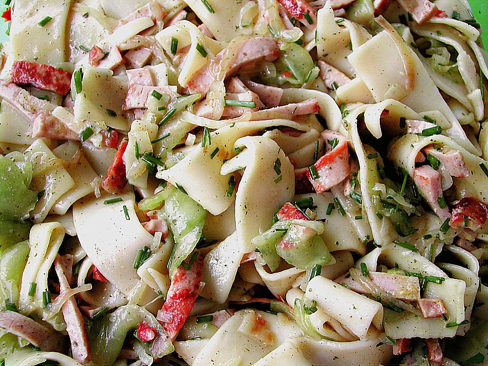 Bayrischer Leberkäse Salat - todaygetmyfz.over-blog.com