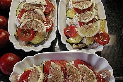Folienfisch mit Gnocchi