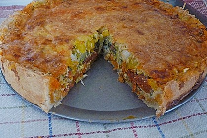 Hackfleisch - Quiche 1
