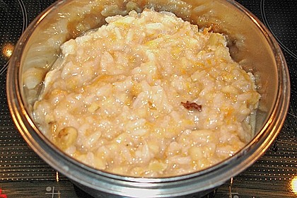 Buttermilchreis Zimt - Banane