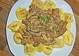 Tortellini mit Rinderfiletstreifen