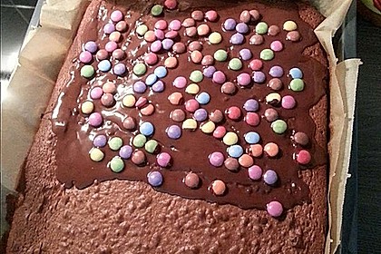 Schokoladen - Blechkuchen 13