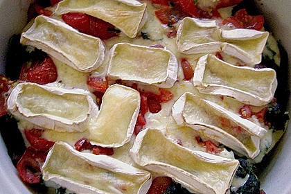 &Uuml;berbackene Spinatkartoffeln 1