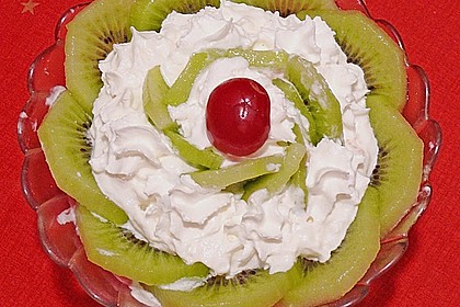 Exotischer Obstsalat mit Kokoscreme 4