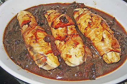 Hühnerbrust mit Pflaumenfüllung 5