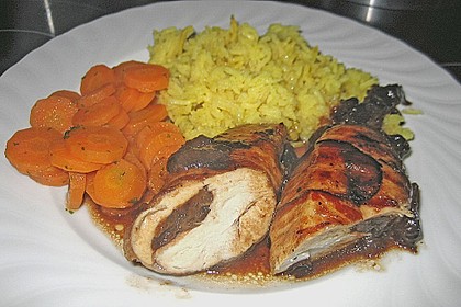 Hühnerbrust mit Pflaumenfüllung 4
