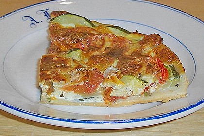 Tomaten - Zucchini - Kuchen