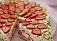 Vanille - Erdbeer - Torte