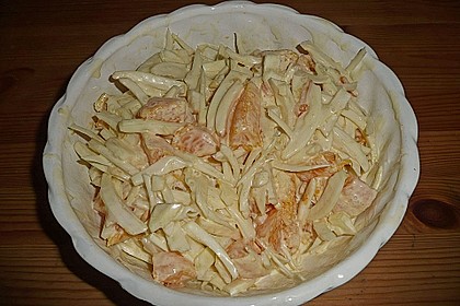 Fenchelsalat mit Orangenfilets 2
