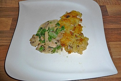 Kartoffel - Pilzpuffer 5