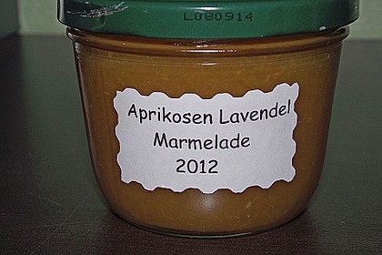 Aprikosen - Lavendel - Marmelade
