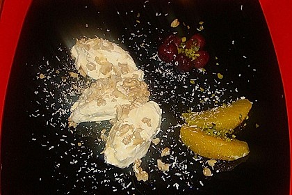 Joghurt - Mousse mit Honig und Waln&uuml;ssen 1