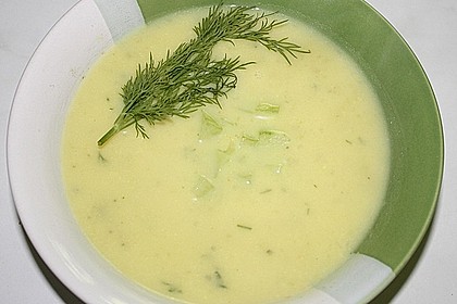 Gurken - Suppe 1