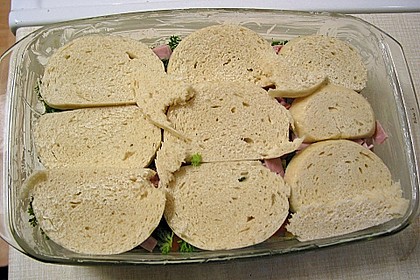 Kn&ouml;delauflauf mit Gem&uuml;se 5