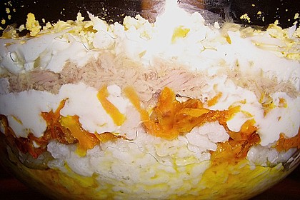 Schichtsalat mit Thunfisch nach japanischer Art 1