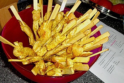 Knusprige H&auml;hnchenspie&szlig;e 2