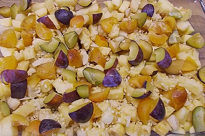 Apfel - Birnen - Crumble 7