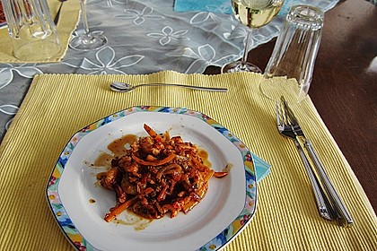 Gebratene Scampi 4
