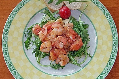 Gebratene Scampi