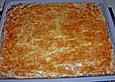 Apfelkuchen gedeckt