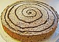 Nusskuchen mit &Auml;pfeln