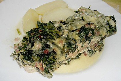 Lachs - Spinat - Auflauf 5