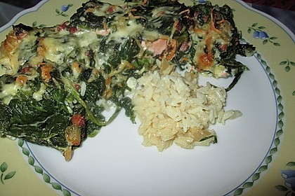 Lachs - Spinat - Auflauf 10