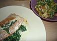 Lachs Cordon bleu