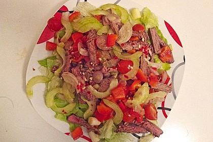 Pikanter thail&auml;ndischer Rindfleischsalat 5