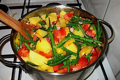 Griechischer Kartoffel - Gemüse - Topf 6