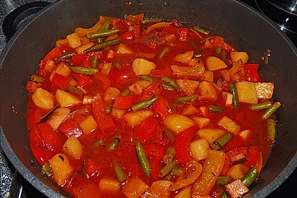 Griechischer Kartoffel - Gemüse - Topf 5