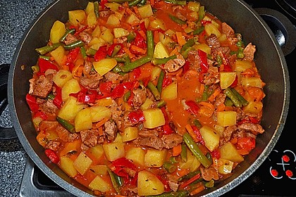Griechischer Kartoffel - Gemüse - Topf 3