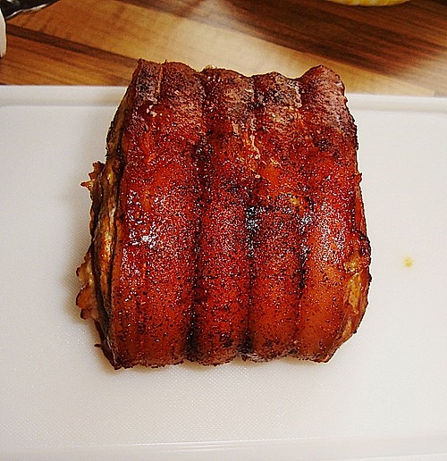 Spanferkel - Rollbraten auf Ratatouille (Rezept mit Bild) | Chefkoch.de