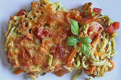 K&auml;sesp&auml;tzle mit Gem&uuml;se 2
