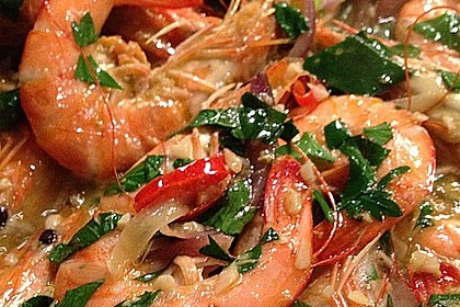 Knoblauch - Garnelen 5