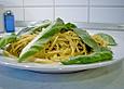 Spaghetti mit Mangold