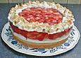 Beeren - Quark - Torte mit Sektgelee