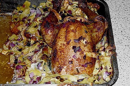 Gef&uuml;lltes Huhn