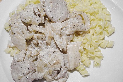 Filet - Geschnetzeltes in Bier - Majoran So&szlig;e