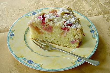 Rhabarber - Streuselkuchen 8